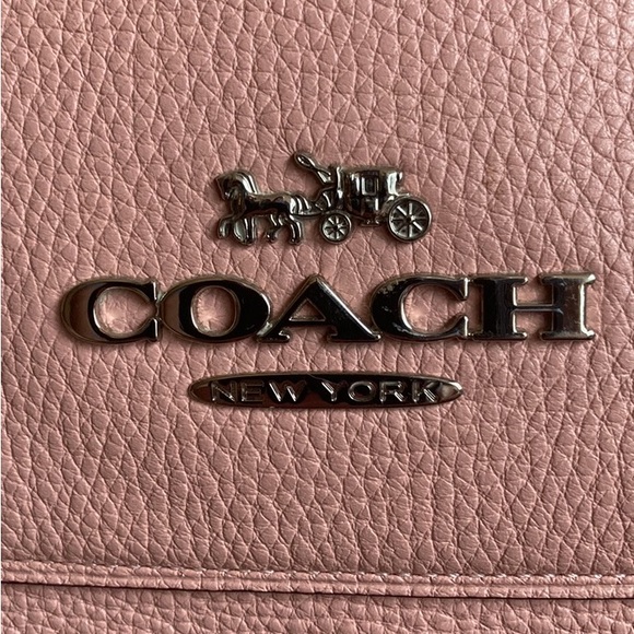 Coach Pink Pebble Leather Purse 👛 - Picture 16 of 16